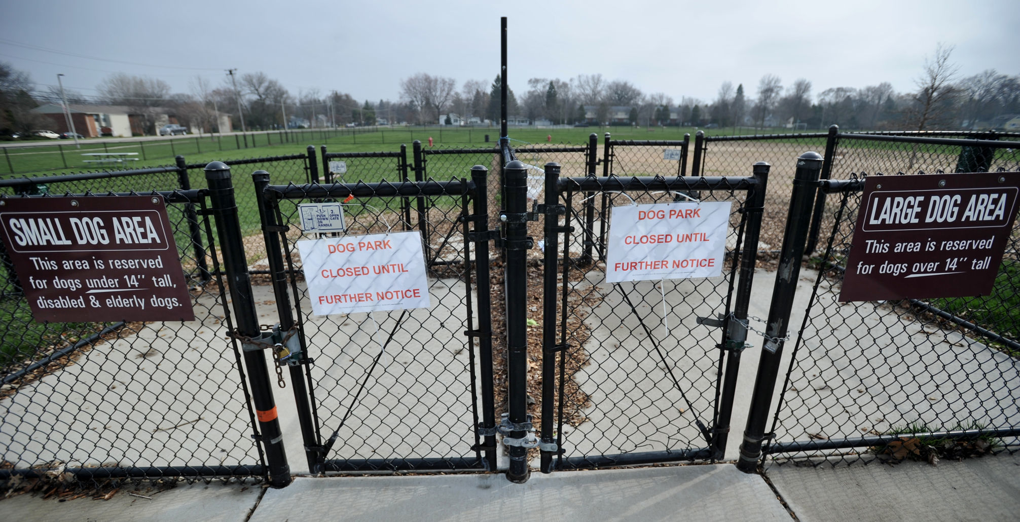 DOG PARKS CLOSED